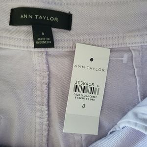 Ann Taylor (lilac) crop denim pants